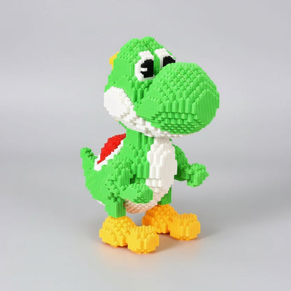 Mega grüner Dino Bausteinset