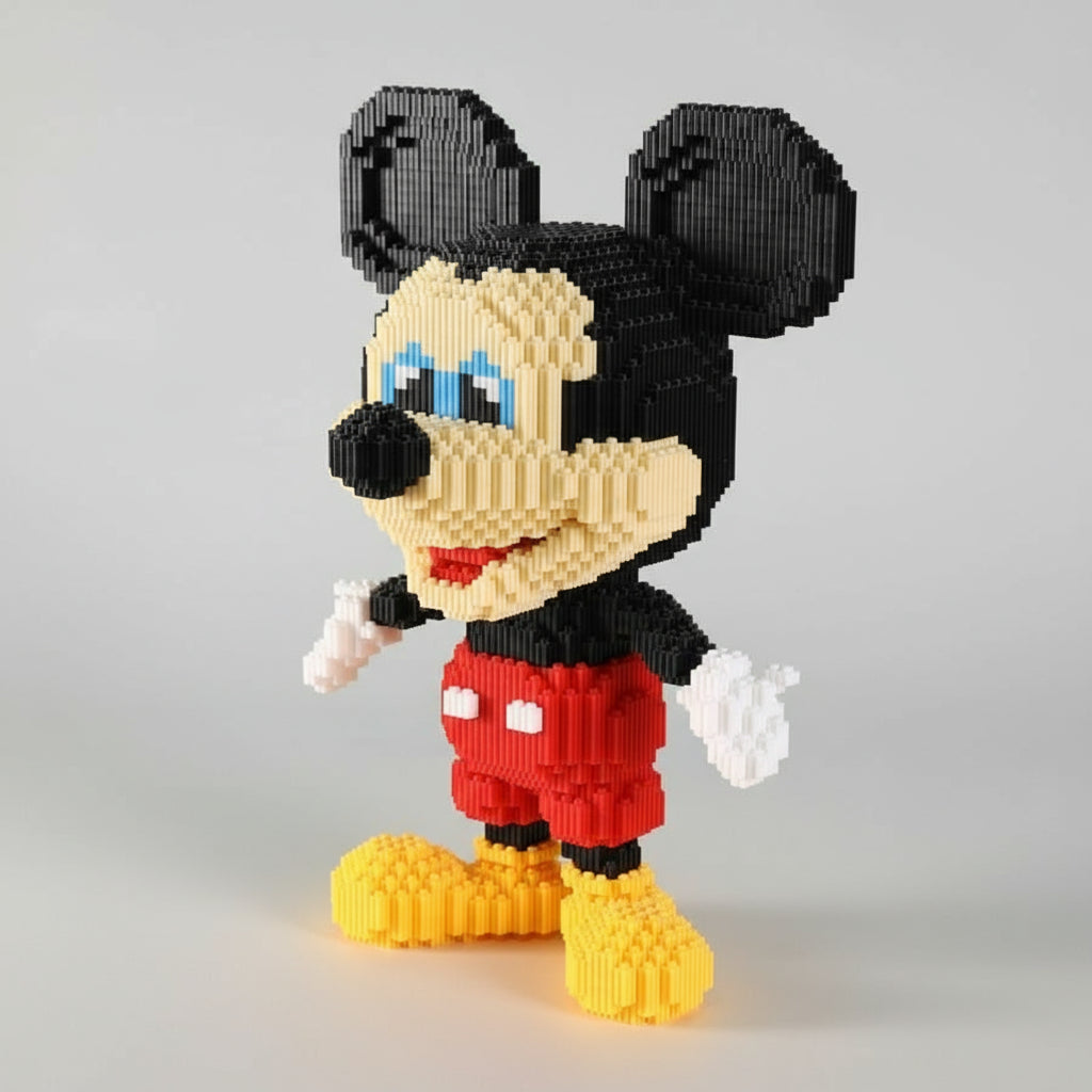Mega Mouse im roten Anzug Bausteinset