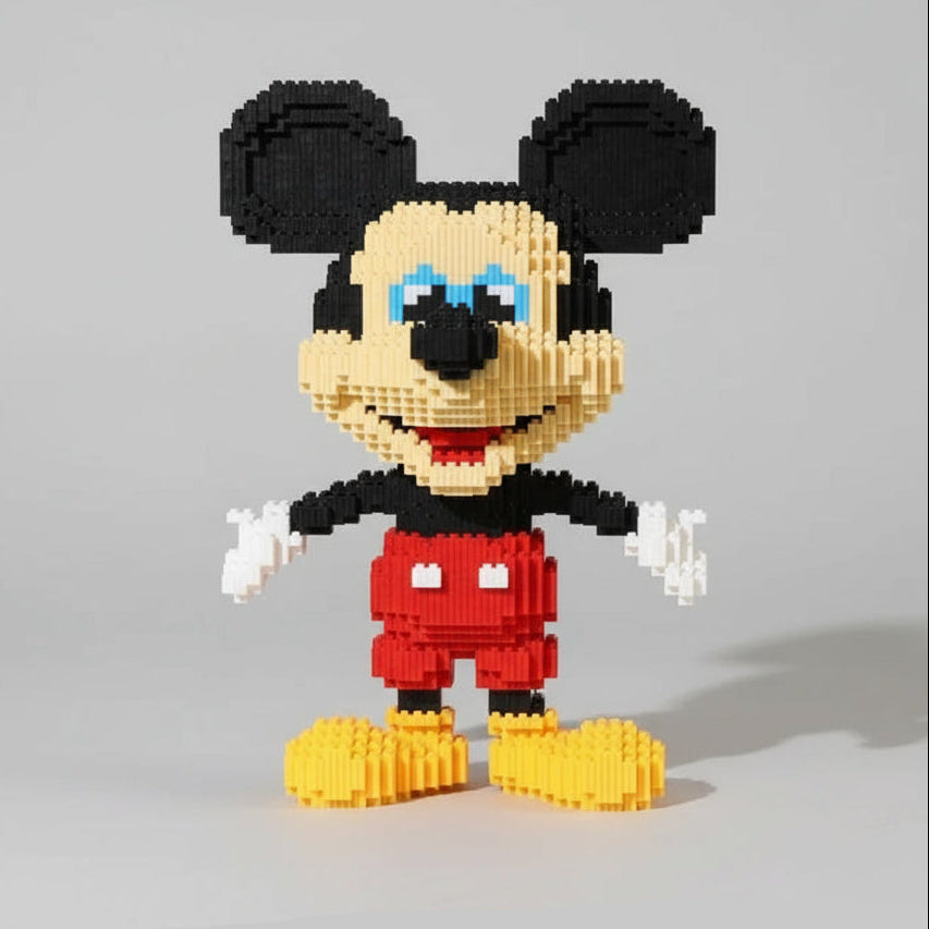 Mega Mouse im roten Anzug Bausteinset