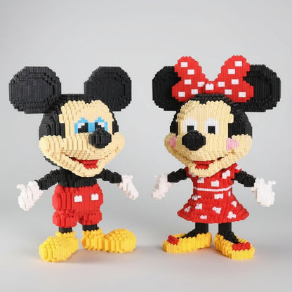 Mega Mouse im roten Kleid Bausteinset