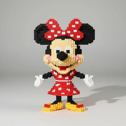 Mega Mouse im roten Kleid Bausteinset