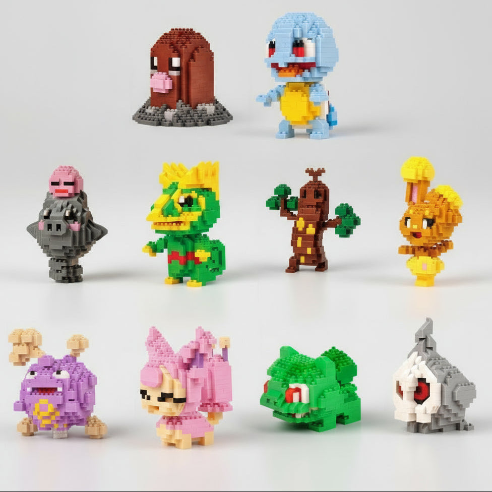 Mini Pokémon Bausteinset