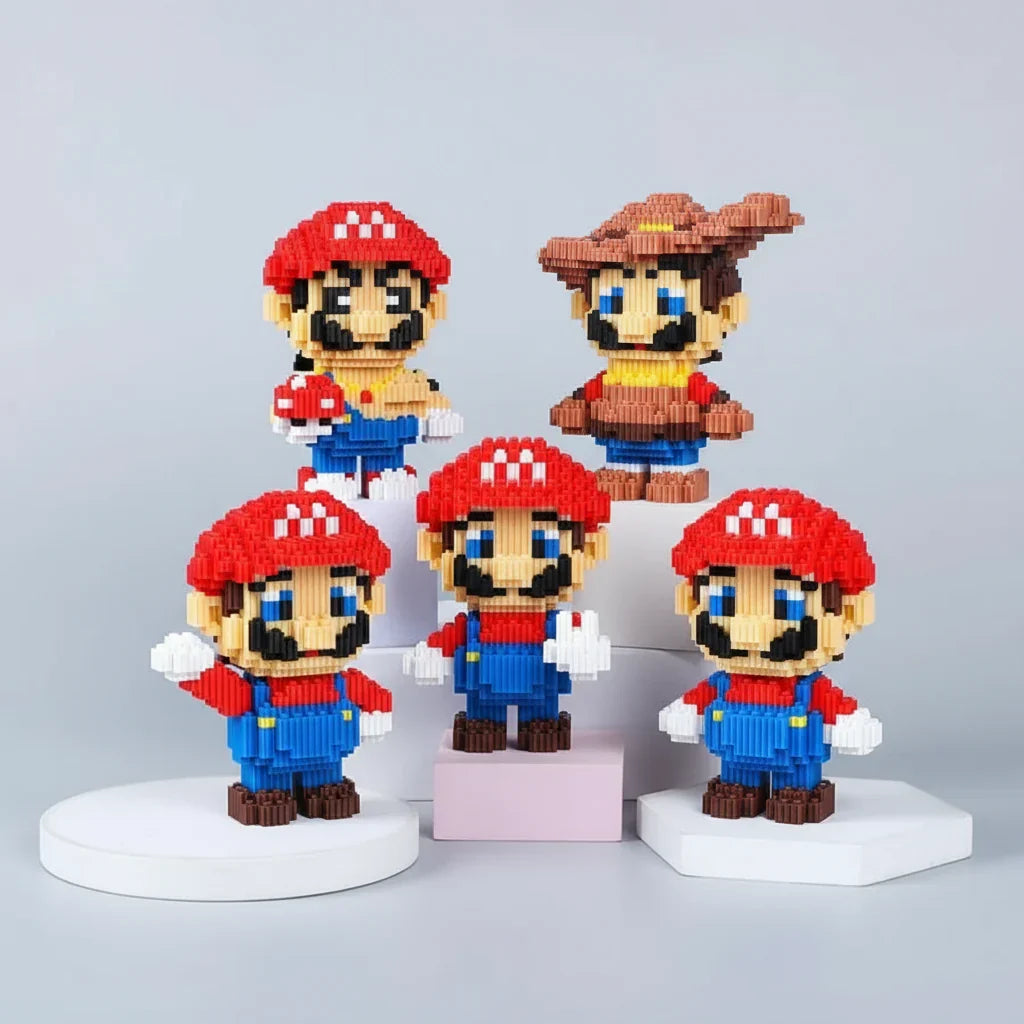 Mini-Klempner-Familie Bausteinset