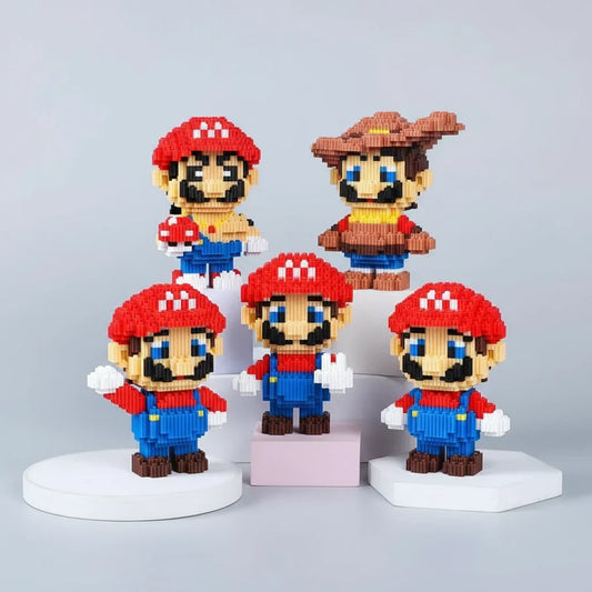 Mini-Klempner-Familie Bausteinset