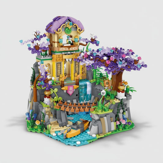Mini Palast Haus Bausteinset