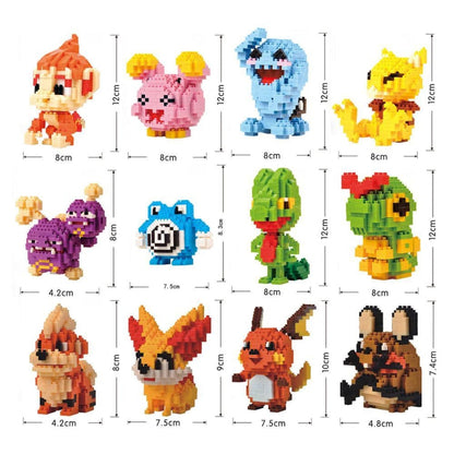 Mini Pokémon Bausteinset