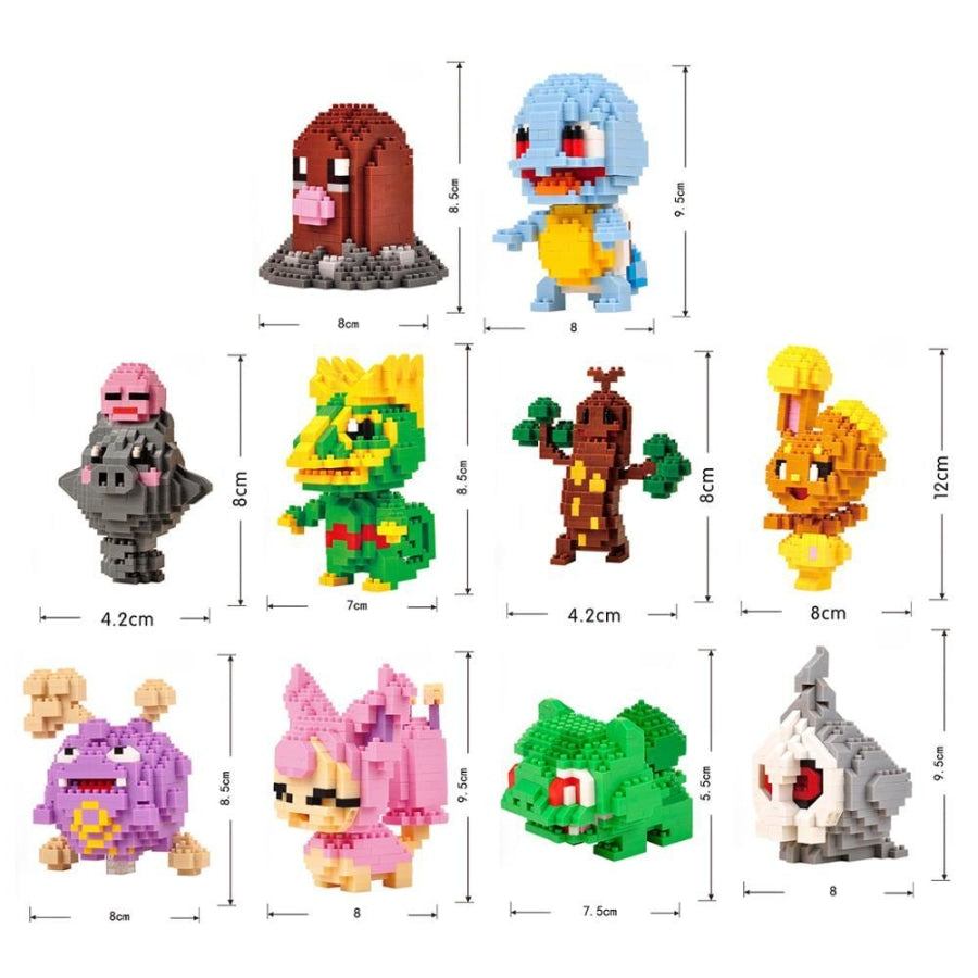 Mini Pokémon Bausteinset