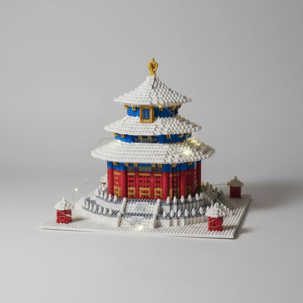 Antiker Tempel Bausteinset