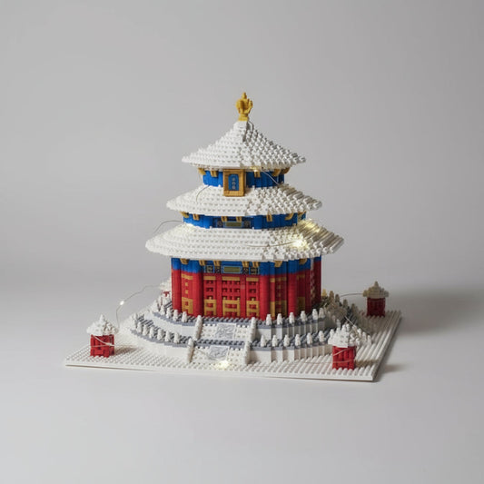 Antiker Tempel Bausteinset