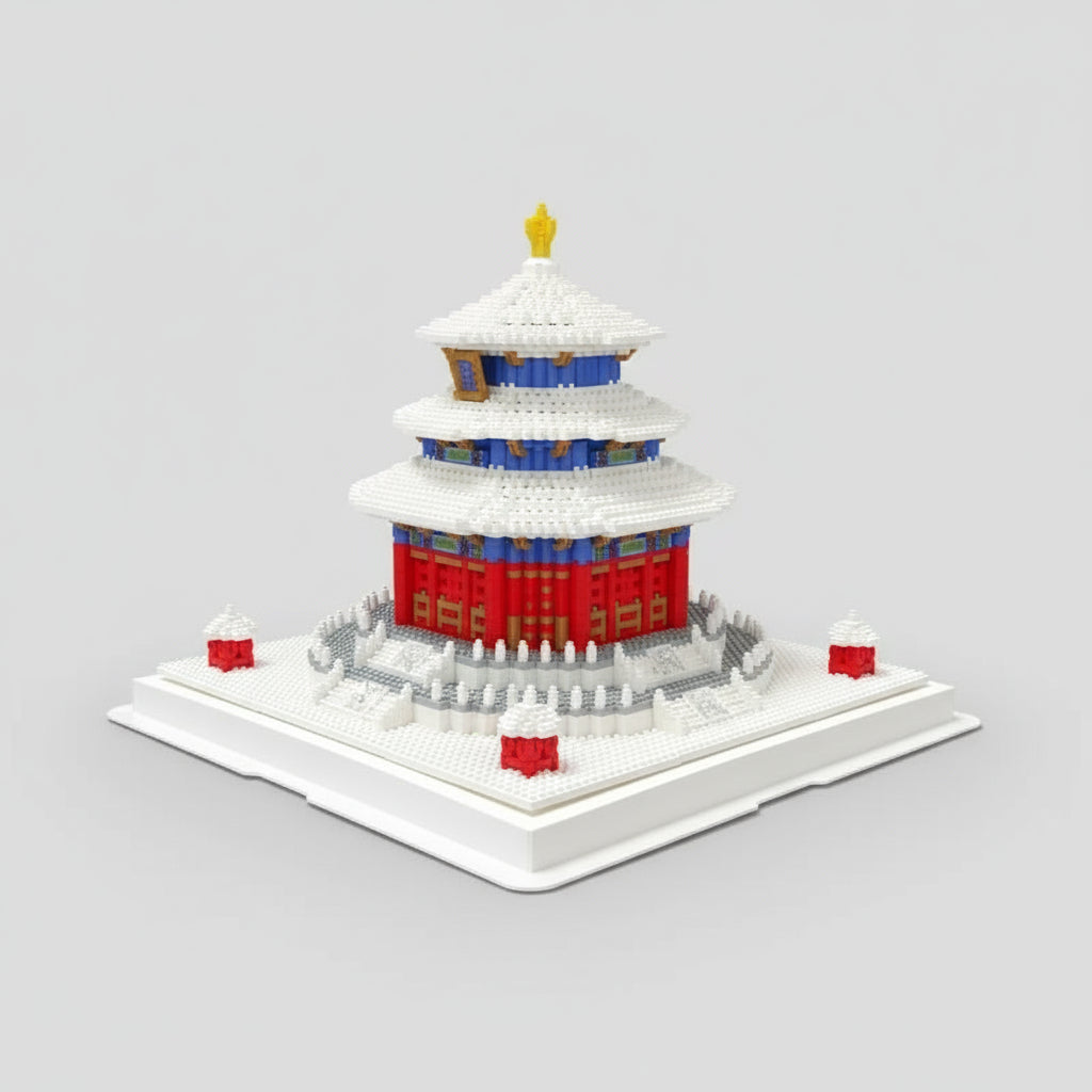 Antiker Tempel Bausteinset