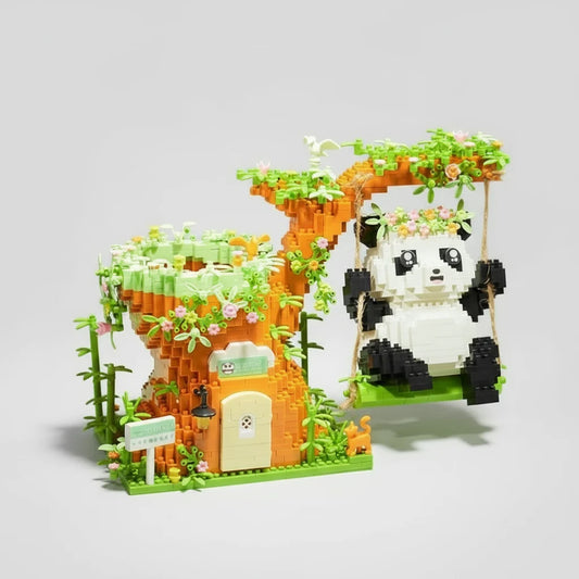 Panda-Federmäppchen Bausteinset