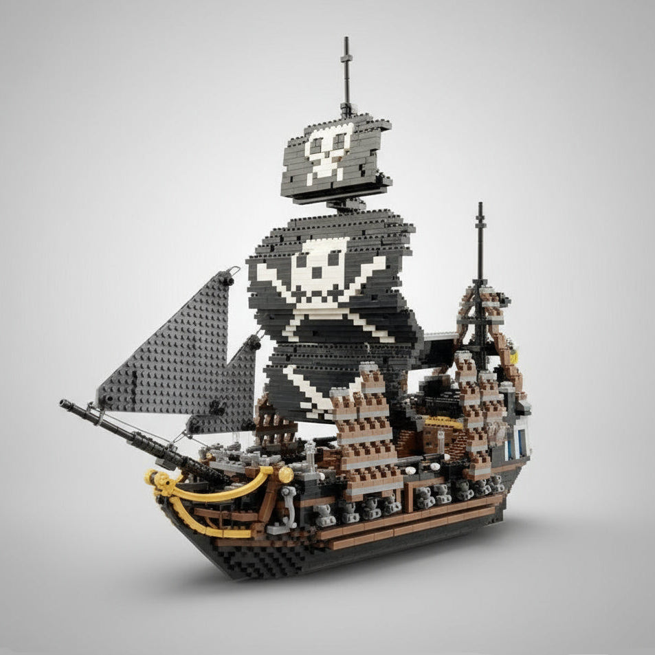 Piratenschiff Bausteinset