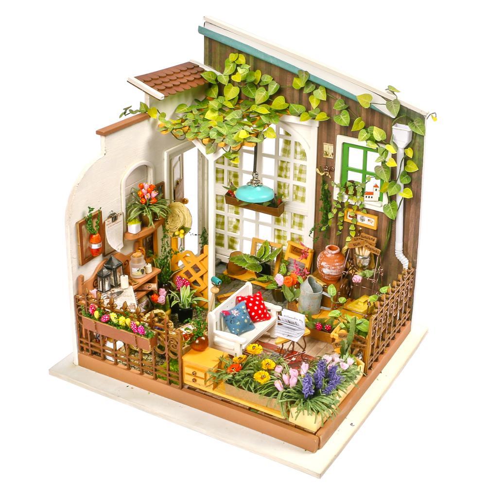 Blumengarten Holzbausatz