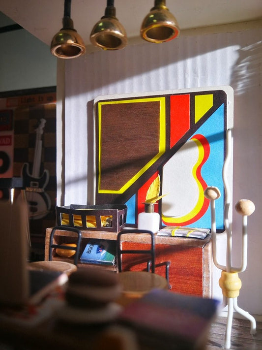 Musik Studio Holzbausatz