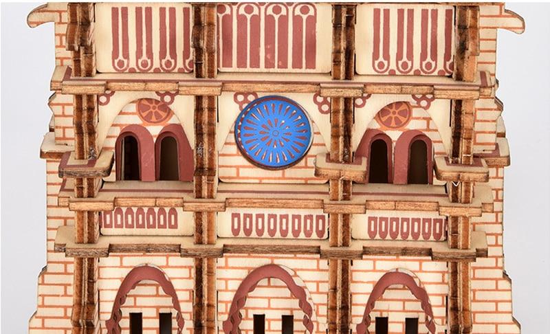 Notre Dame 3D-Holzbausatz