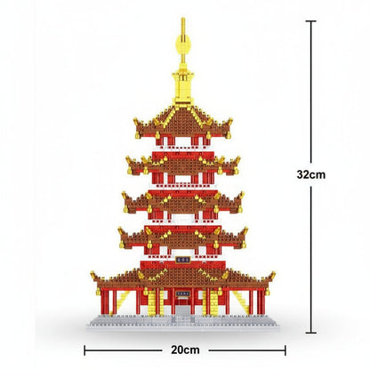 Pagodenturm Bausteinset