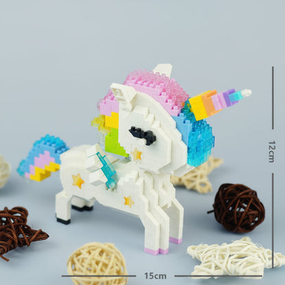 Einhorn Bausteinset