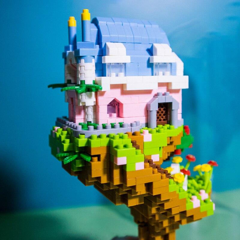 Baumhaus auf Wolken Bausteinset