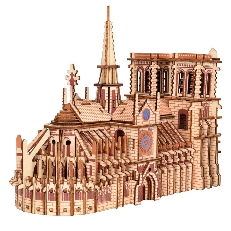 Notre Dame 3D-Holzbausatz