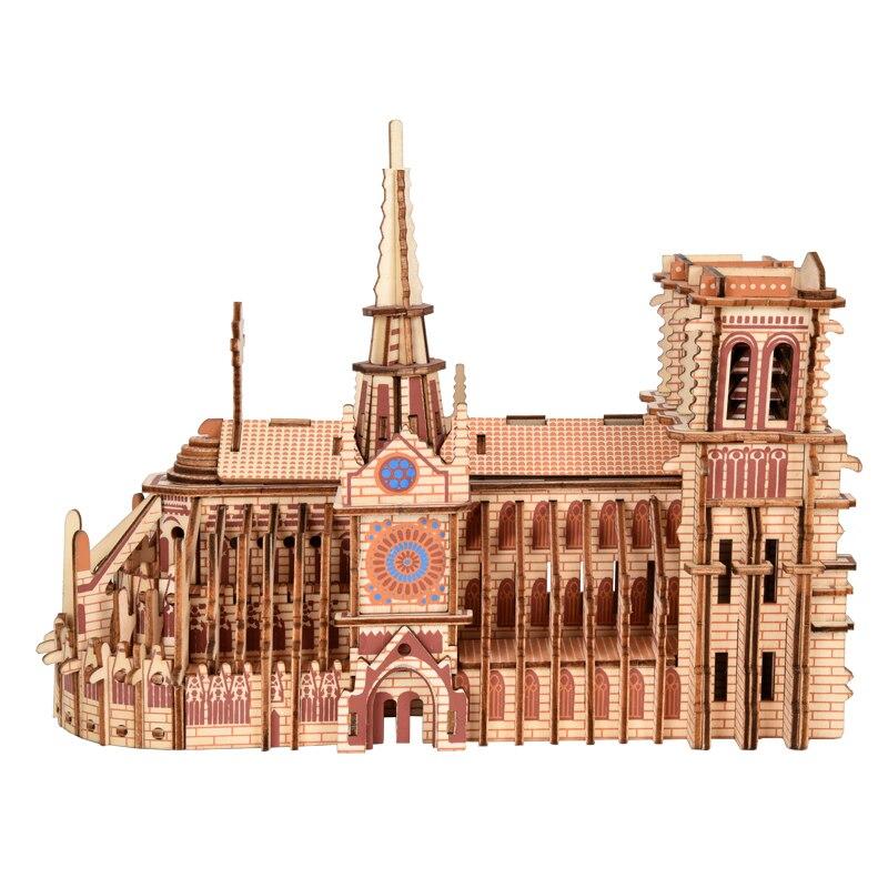 Notre Dame 3D-Holzbausatz