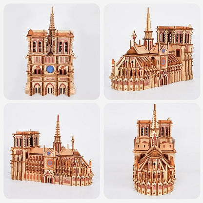 Notre Dame 3D-Holzbausatz