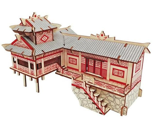 Stelzenhaus 3D-Holzbausatz