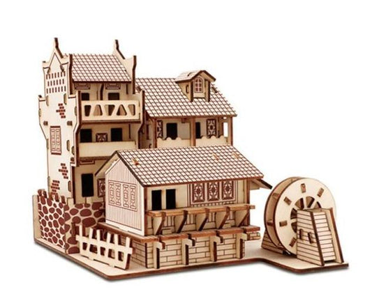 Fenghuang Stadt 3D-Holzbausatz