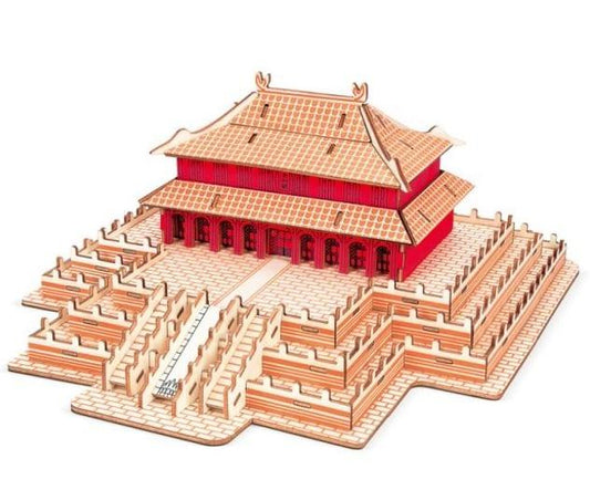 Die Halle der Höchsten Harmonie 3D-Holzbausatz