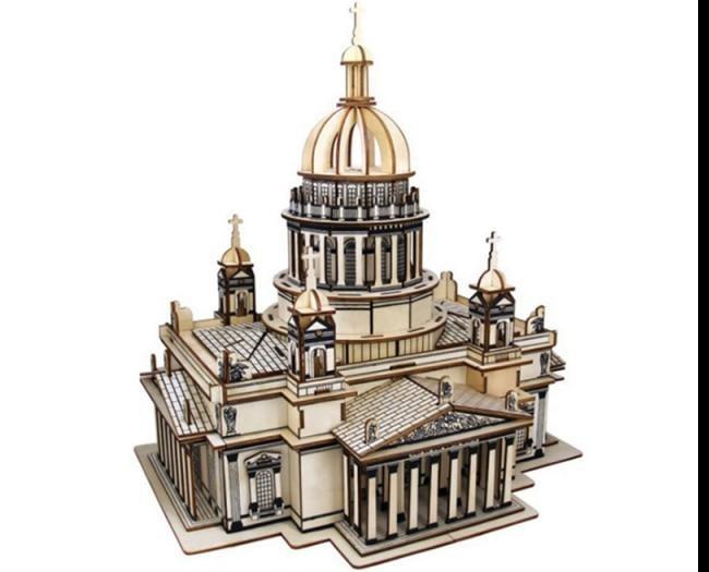 Kathedrale in Kiew 3D-Holzbausatz