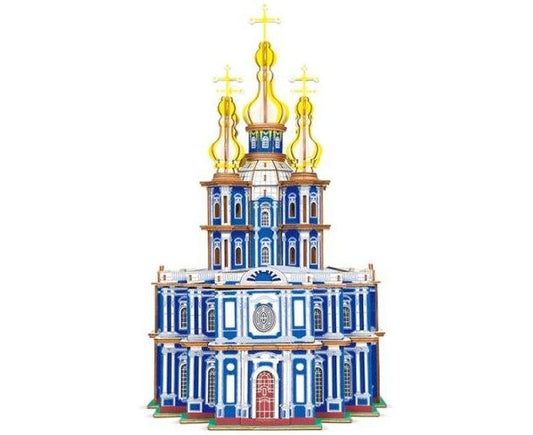 Smolny-Kloster 3D-Holzbausatz