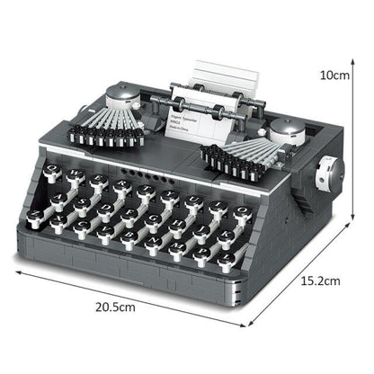 Schreibmaschine Bausteinset