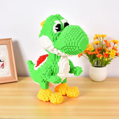 Mega grüner Dino Bausteinset