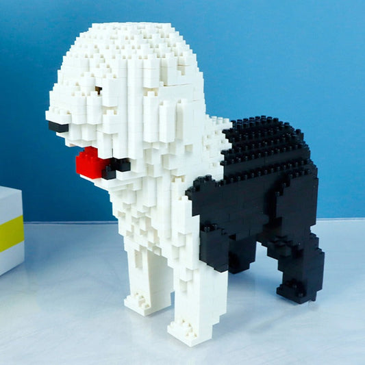 Katalanischer Schäferhund Bausteinset