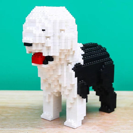 Katalanischer Schäferhund Bausteinset
