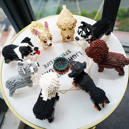 Katalanischer Schäferhund Bausteinset