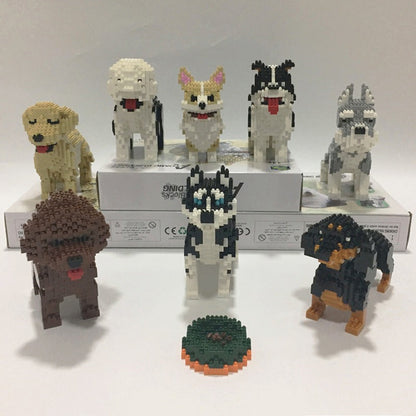 Katalanischer Schäferhund Bausteinset