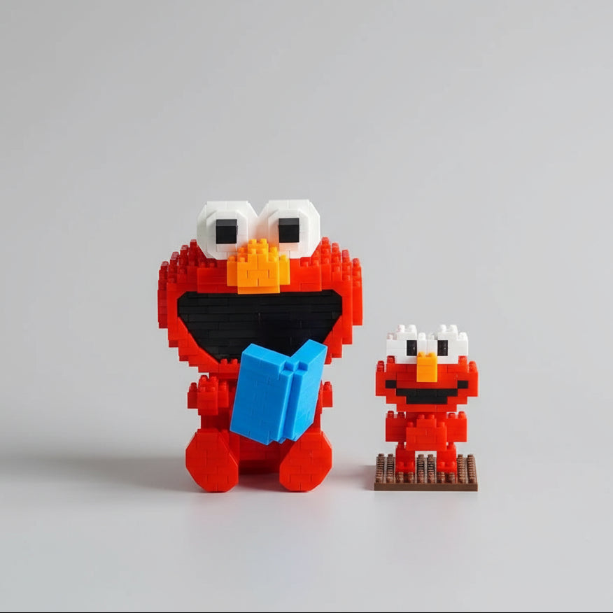 Roten Muppet Bausteinset