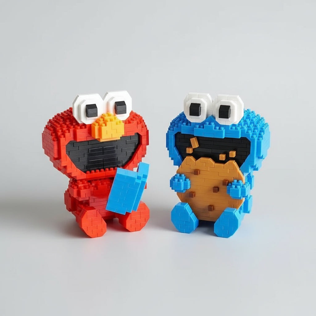 Roten Muppet Bausteinset