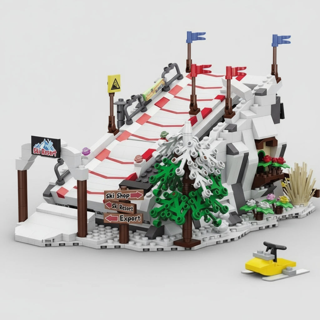 Ski-Park Bausteinset