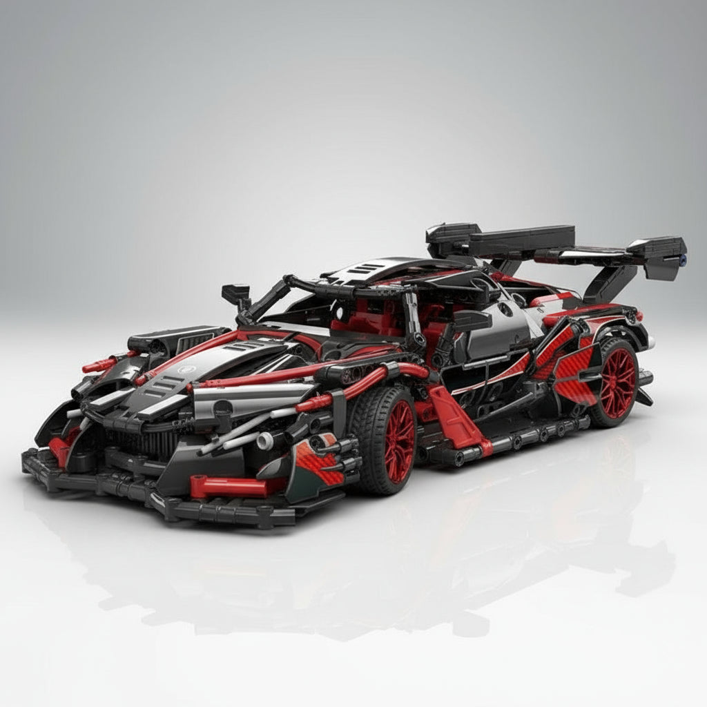 Starkes Auto Bausteinset