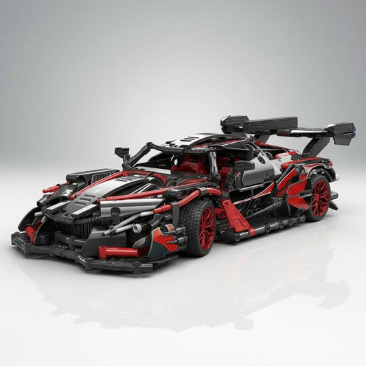 Starkes Auto Bausteinset