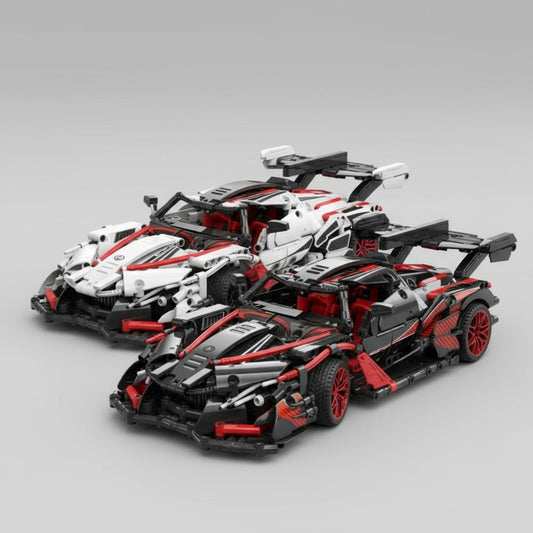 Starkes Auto Bausteinset