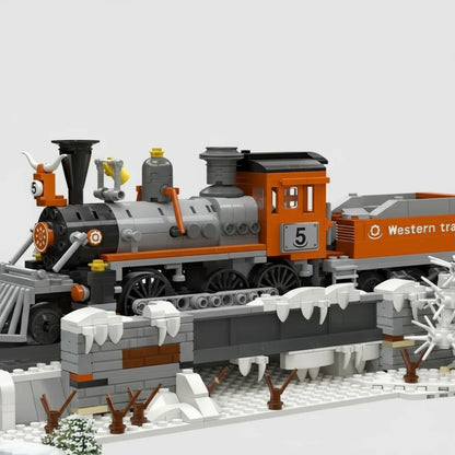 Dampfzug Bausteinset