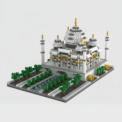 Taj Mahal mit Garten Bausteinset