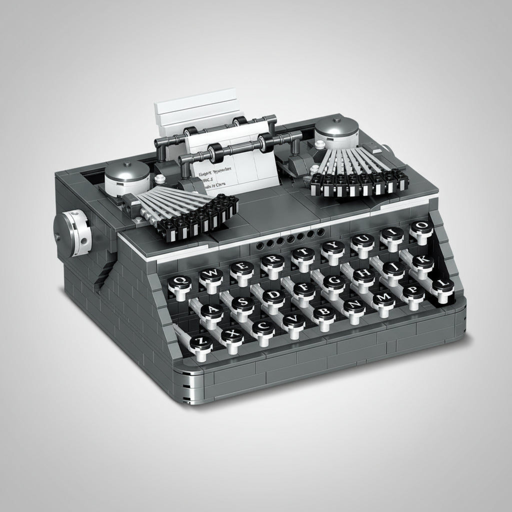 Schreibmaschine Bausteinset