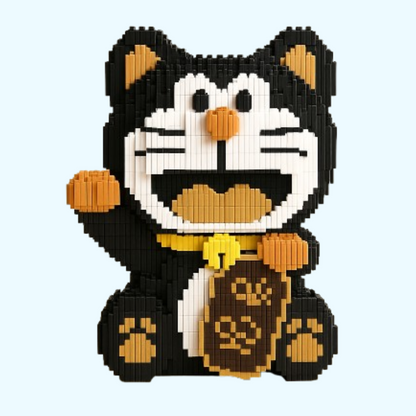 MEGA Winkende Katze Bausteinset