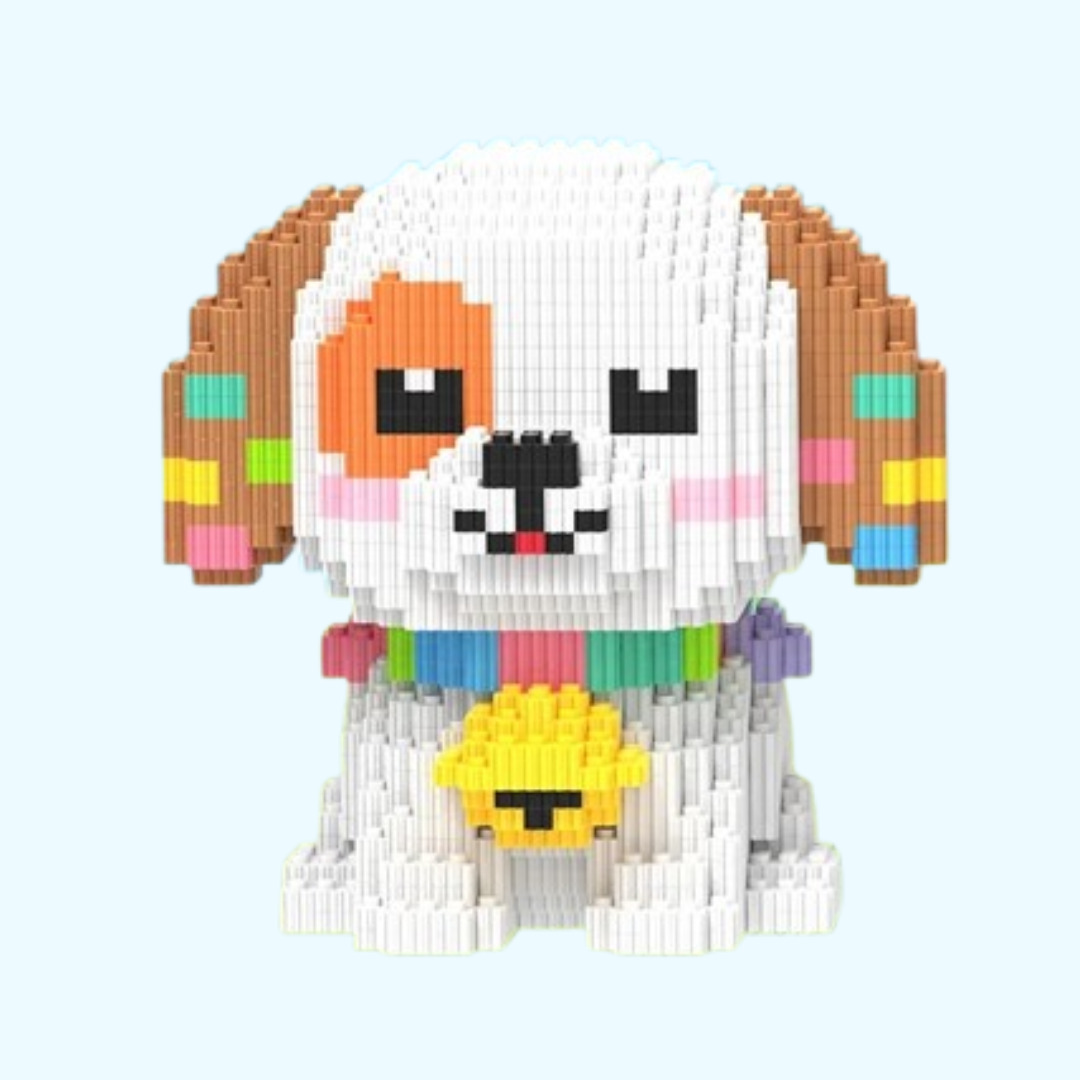 Bunter Hund Bausteinset