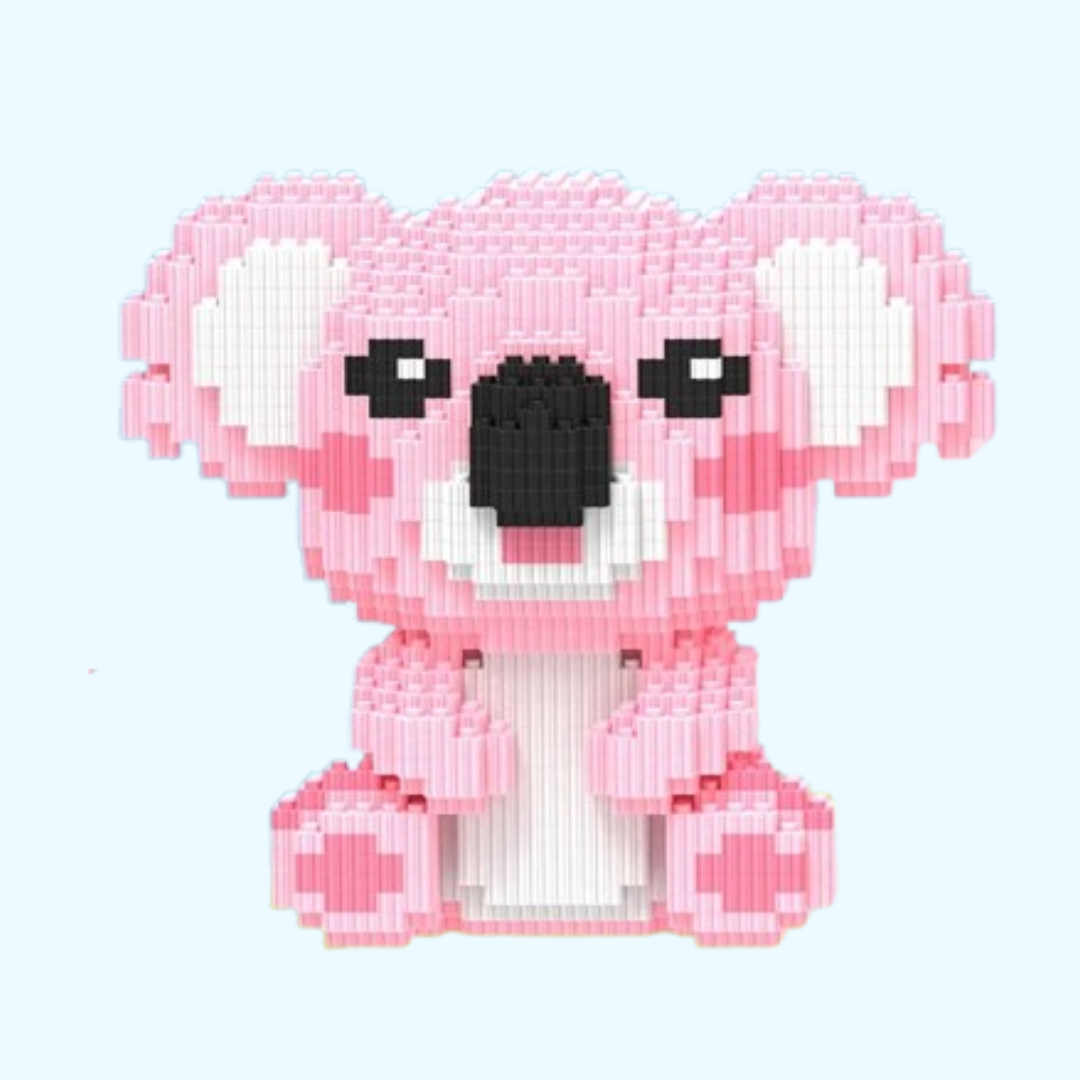 Rosa Koala Bausteinset