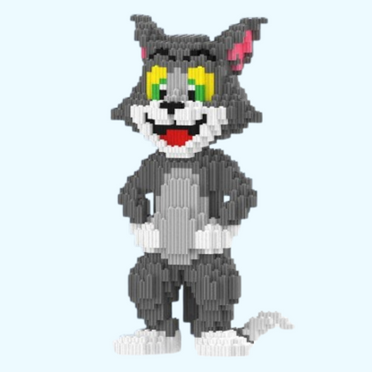 Graue Maus Bausteinset