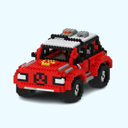 Roter Truck Bausteinset